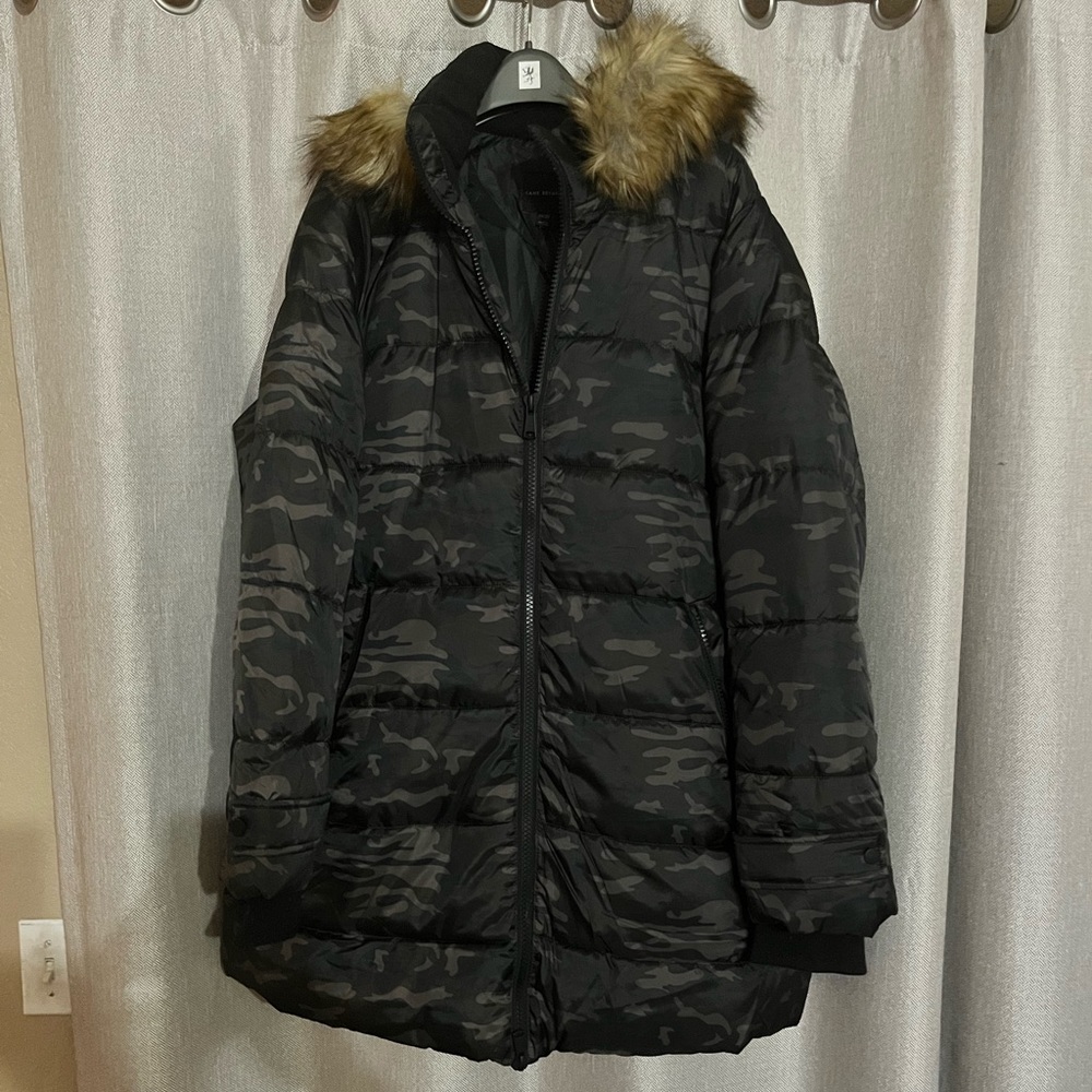 NWT Lane Bryant Faux Fur Hooded Ski Parka 18/20
